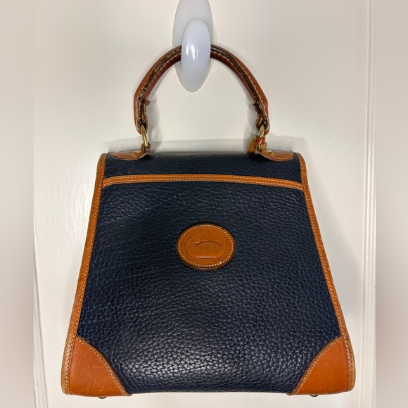 Vintage DOONEY AND BOURKE top handle leather bag - Picture 2 of 9